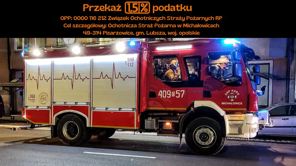 Pożar ścierniska w Lipkach – strażacy walczyli z ogniem