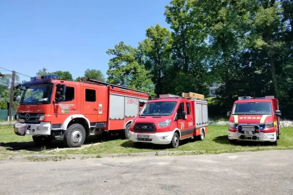 Druhowie OSP Kamienica oddali hołd Powstańcom Warszawskim w Godzinę 'W’