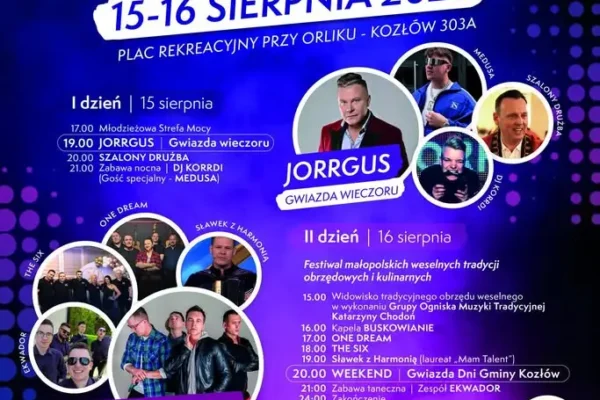 Dni Gminy Kozłów 2026: fotorelacja i wspomnienia z wydarzenia