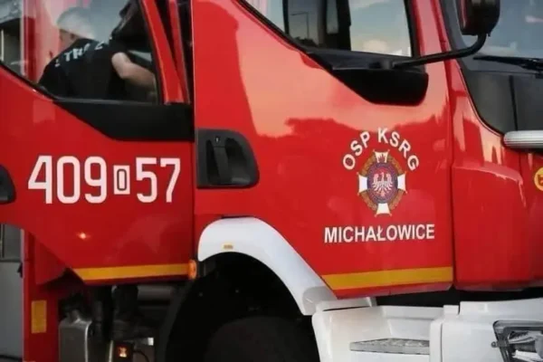 Zadymienie w Brzegu: interwencja strażaków z OSP Michałowice