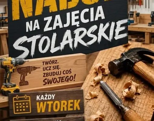Ruszają zajęcia stolarskie w GOK Kozłowo – każdy wtorek o 16:00