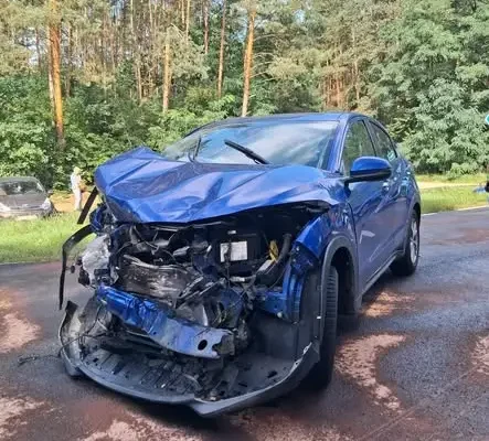 Wypadek na DW 178. Lądował śmigłowiec LPR