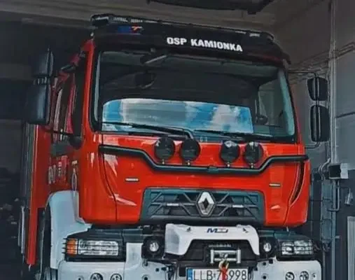 Wyjazd alarmowy OSP Kamionka — pomoc ZRM przy ul. Lubartowskiej